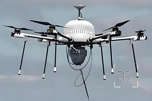 自組網+系留無人機中繼通信方案